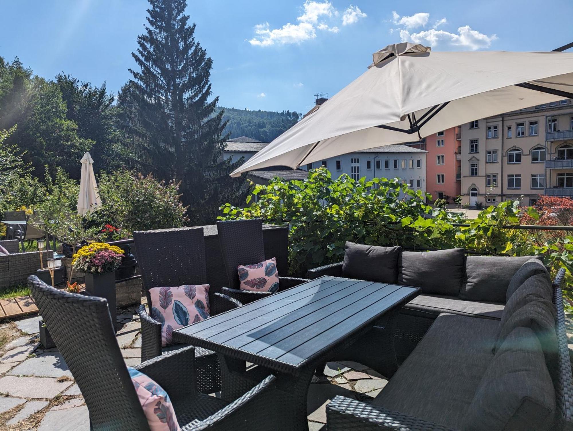 Hw3 - Urlaubsmagie - Helle, Grosse Wohnung Mit Pool Sebnitz Exterior photo